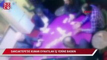 Sancaktepe'de kumar oynatılan iş yerine baskın