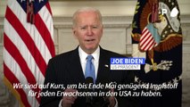 Biden verspricht Impfstoff für alle US-Bürger bis Ende Mai