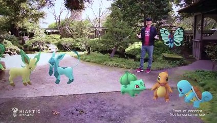 Démonstration Pokémon/Hololens