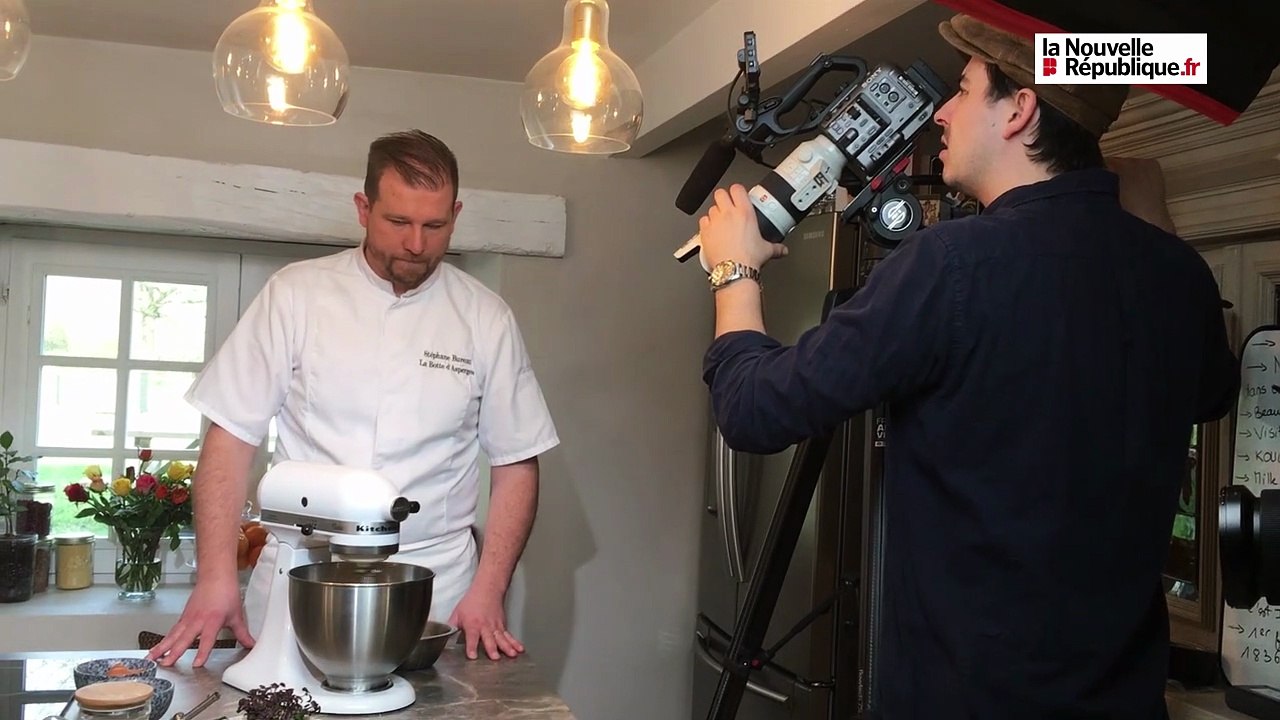 VIDÉO. Le chef de La Botte d'asperges à Contres en tournage pour Secrets d'Histoire TV