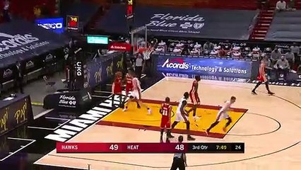 Miami Heat oyncusu Dragiç'ten Atlanta Hawks oyuncularına ters köşe