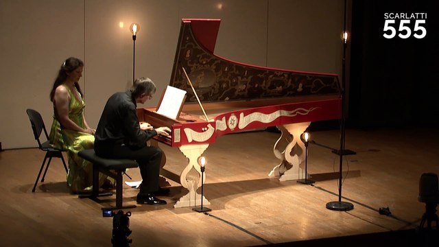 Scarlatti : Sonate pour clavecin en Mi Majeur K 136 L 377, par Miklós Spányi - #Scarlatti555