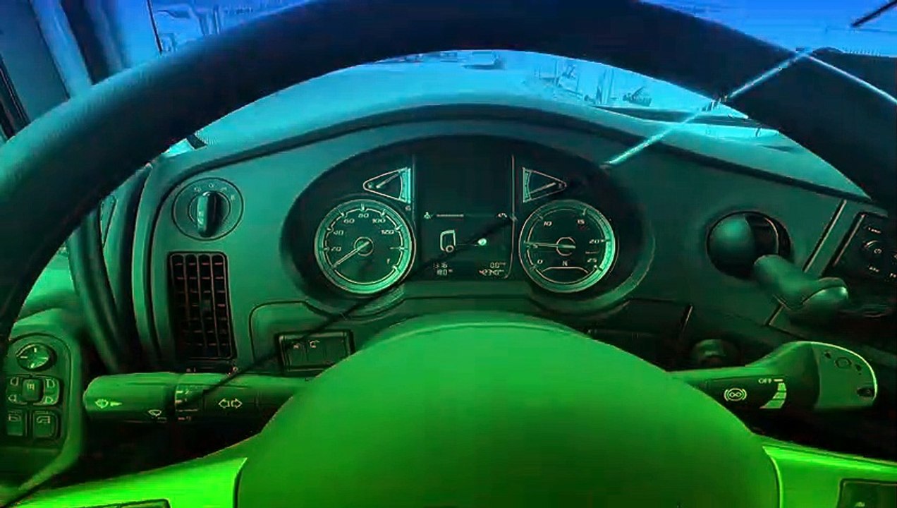 DAF XF 480 , Le Enseño el Interior de Este Camion