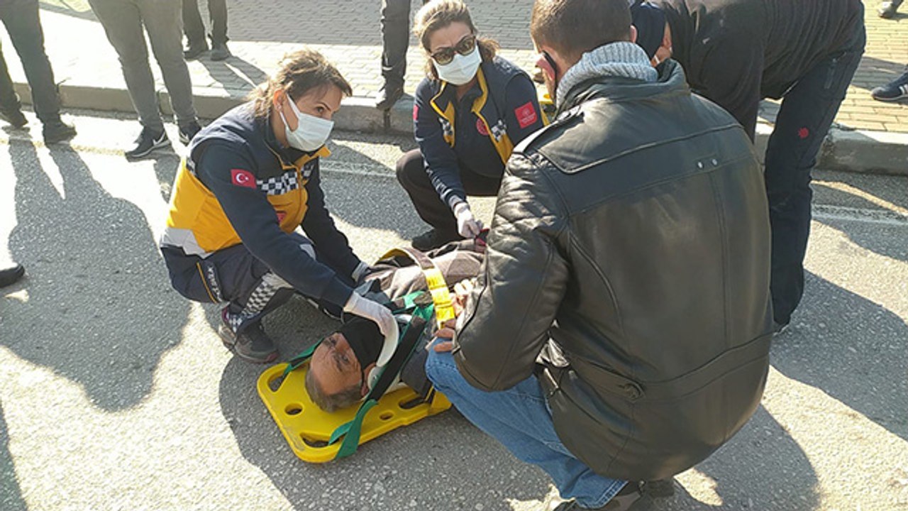 Yardıma koştuğu yaralı babası çıktı
