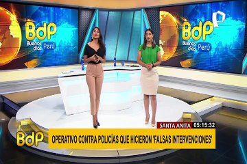 Se realiza megaoperativo contra policías que hicieron “falsas intervenciones”