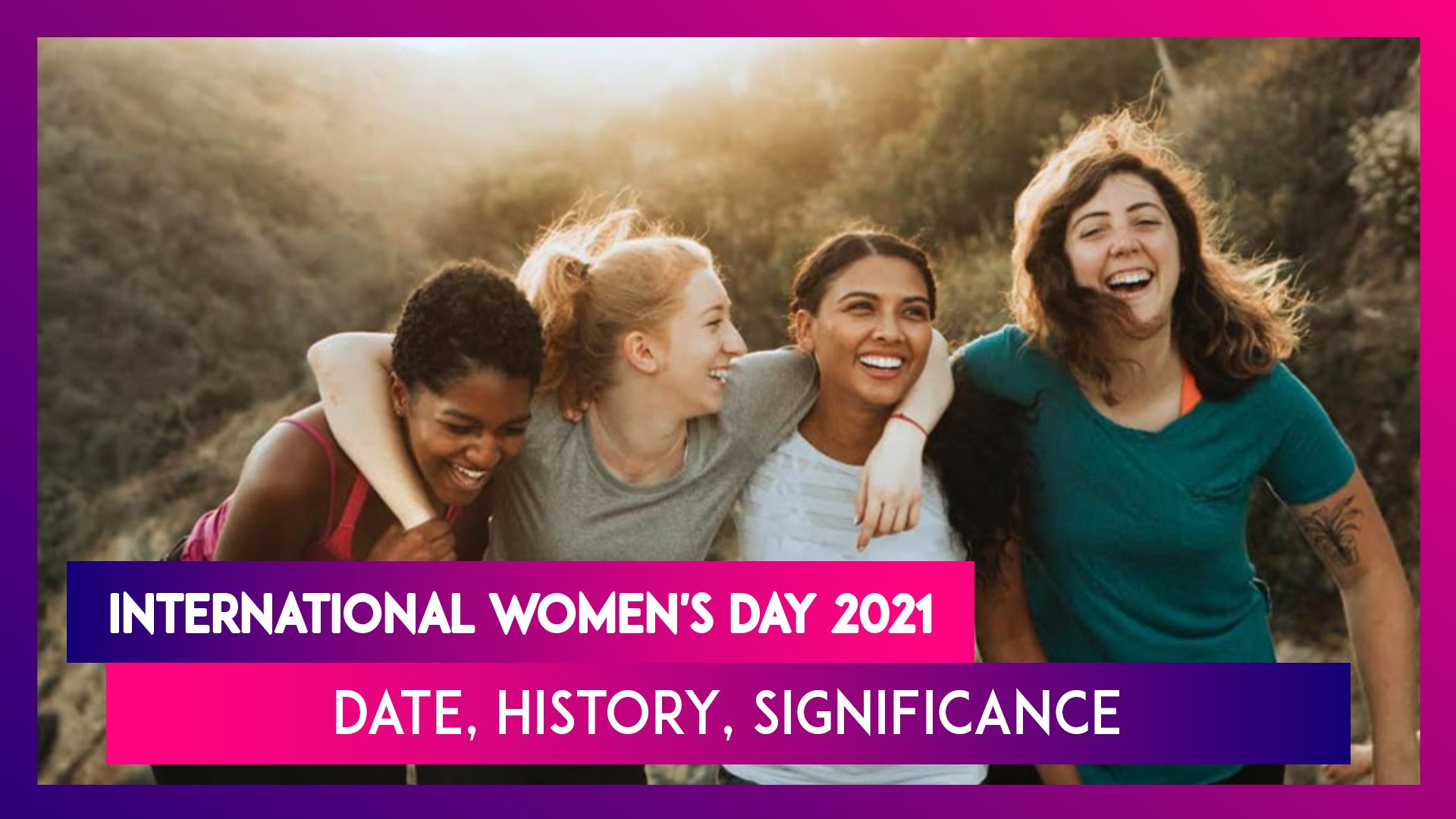 Women Day 2021 Date International Women's Day 2021: Date, History, Significance & Theme Of The  Day Dedicated To Females - Video Dailymotion