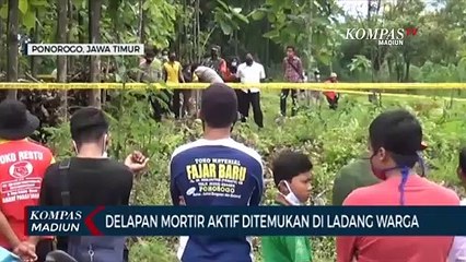 Delapan Mortir Aktif Ditemukan Di Ladang Warga