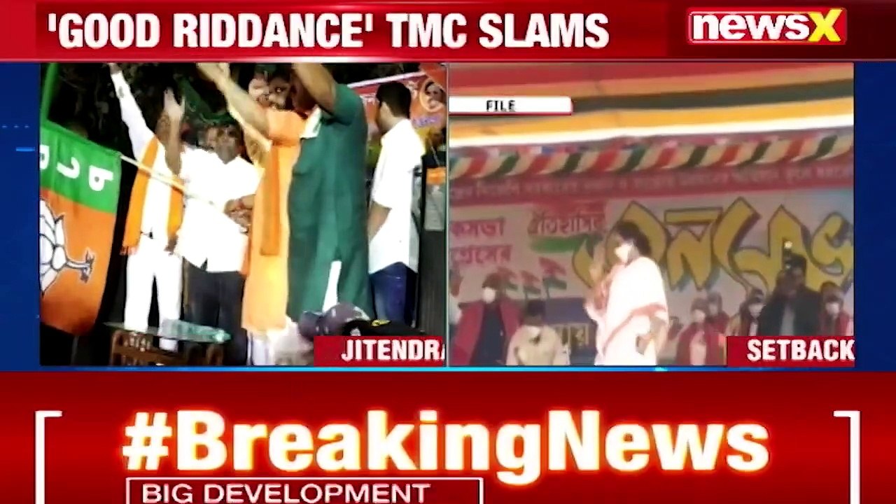 Former TMC MLA Jitendra Tiwari Joins BJP Setback For Didi NewsX