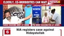 Karnataka Minister Takes Vaccine Shot At Home Sparks Controversy NewsX