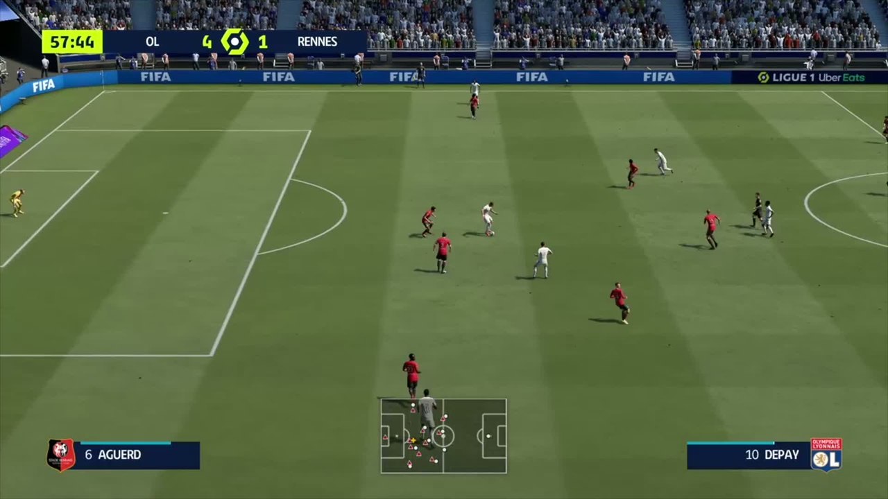 OL - Stade Rennais : notre simulation FIFA 21 (28ème journée de Ligue 1)