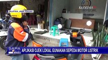 Aplikasi Ojek Lokal Gunakan Sepeda Motor Listrik