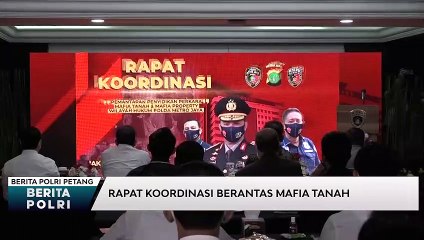 Rakor Polda Metro Jaya dan Kementerian ATR BPN Bahas Mafia Tanah