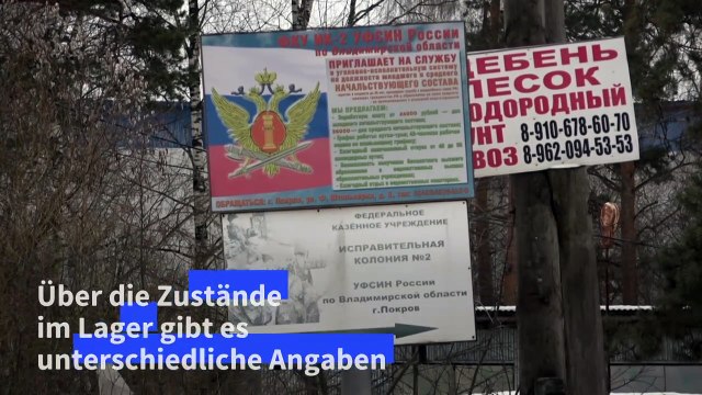 So sieht Nawalnys Straflager aus