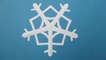 Paper Snowflake DIY | How to Make Paper Snowflakes Easy | Paper Snowflake Craft Ideas | Paper Crafts for Home Decoration