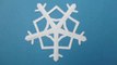 Paper Snowflake DIY | How to Make Paper Snowflakes Easy | Paper Snowflake Craft Ideas | Paper Crafts for Home Decoration
