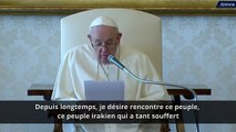 Irak : le pape François demande aux fidèles de prier pour lui
