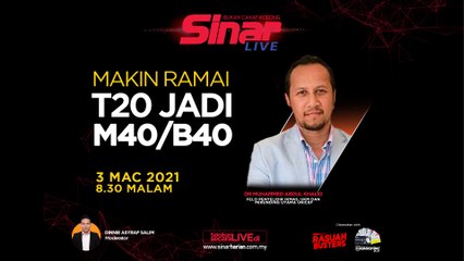 Download Video: [LIVE] Makin Ramai T20 Jadi M40/B40