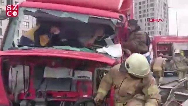 Esenyurt TEM bağlantı yolunda kaza