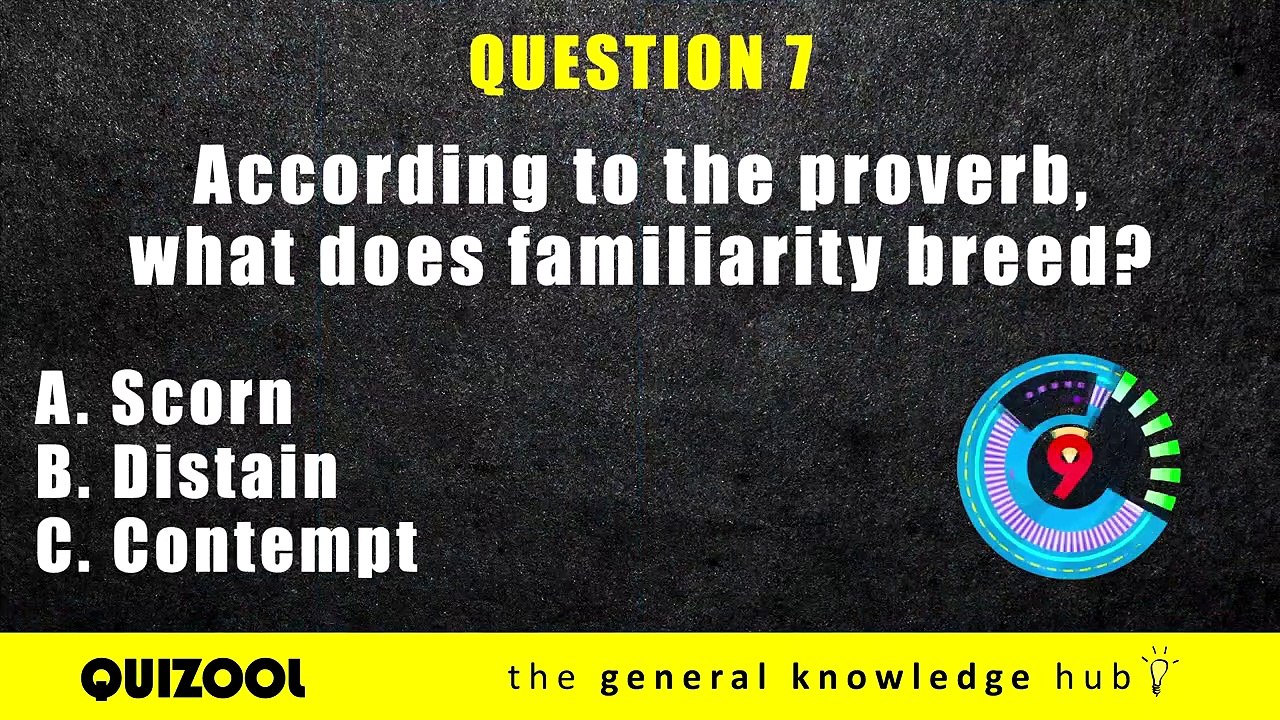 30 Difficult Trivia Questions _ General Knowledge Quiz video Dailymotion