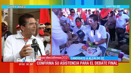 Fernández y Áñez buscarán convencer a la población, con sus propuestas, en el último debate de Así Decidimos