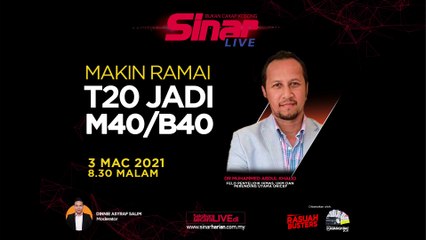 [LIVE] Makin Ramai T20 Jadi M40/B40