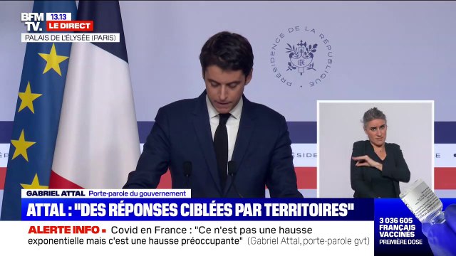 Covid/fin des restrictions: selon Gabriel Attal, Il s'agit d'un horizon de plus en plus proche, peut-être mi-avril