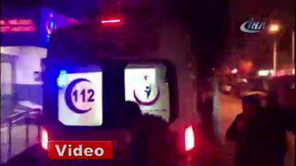 Giresun'da zırhlı araç dereye yuvarlandı