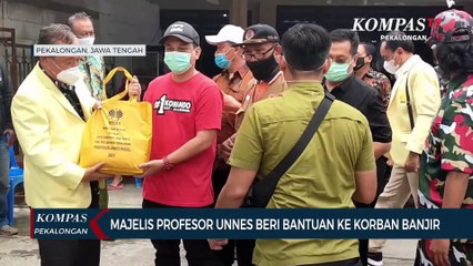 Majelis Profesor Unnes Beri Bantuan ke Korban Banjir