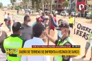 Surco: vecinos se enfrentan por construcción del proyecto ‘Vía Expresa Sur’