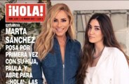 Marta Sánchez y su única hija posan juntas por primera vez ¡y parecen hermanas!