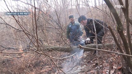 "나무 베러 갈래, 나랑 살래?" 산에 자연인이 아닌 소지섭이 떴다?!