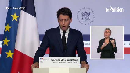 Gabriel Attal prévoit "un retour à des vies plus normales" vers la mi-avril