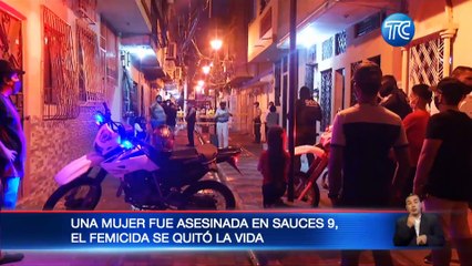 Mujer fue asesinada y femicida se suicidó