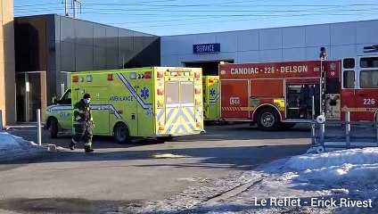 Accident de travail (Le Reflet - Érick Rivest)