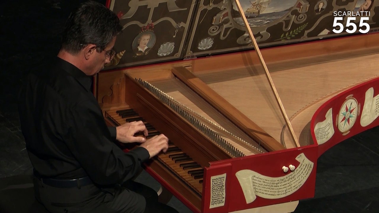 Scarlatti : Sonate en Sol Majeur K 71 L 81 (Allegro) par Enrico Baiano - #Scarlatti555