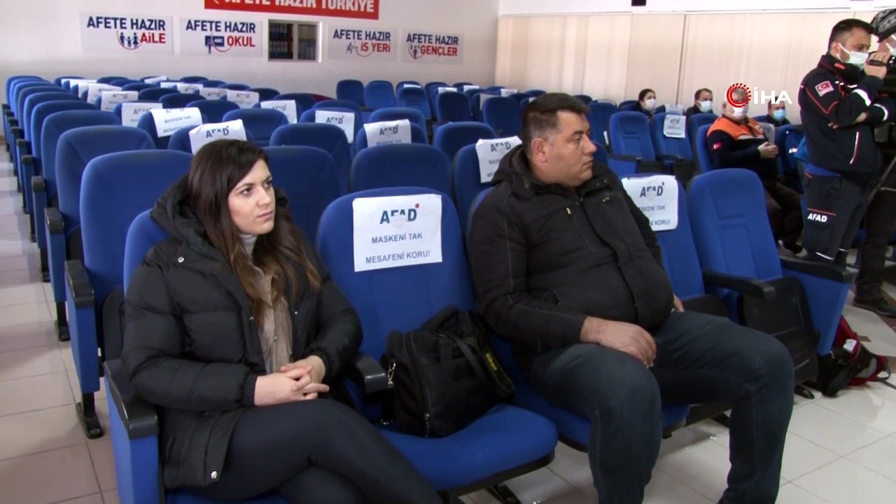 AFAD’dan basın mensuplarına Afet Farkındalık Eğitimi’