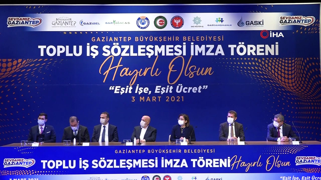 Gaziantep'te Belediye İşçilerine Yüzde 20,6 Zam