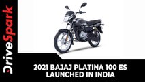 2021 Bajaj Platina 100 ES Launched In India | Prices, Specs, Features & Other Details
