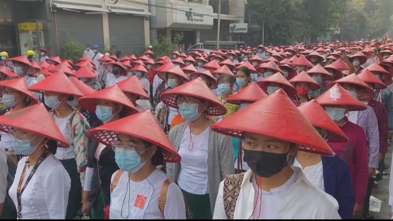 At least six killed as Myanmar forces crack down on anti-coup protests
