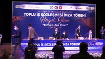 Gaziantep Büyükşehir Belediyesindeki 6 bin 317 işçiyi kapsayan toplu iş sözleşmesi imzalandı