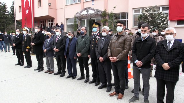 KOCAELİ - Silahının ateş alması sonucu hayatını kaybeden polis memuru için tören düzenlendi