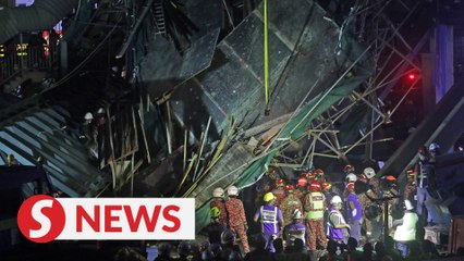 Two dead at MRR2 bridge collapse