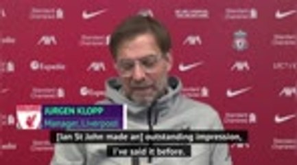 Klopp pays tribute to Ian St John following Liverpool icon's passing