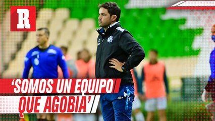 Larcamón  aseguró que Puebla es un equipo  incómodo para cualquiera