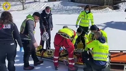 Bologna - Incidente al Corno alle Scale grave un 47enne (03.03.21)