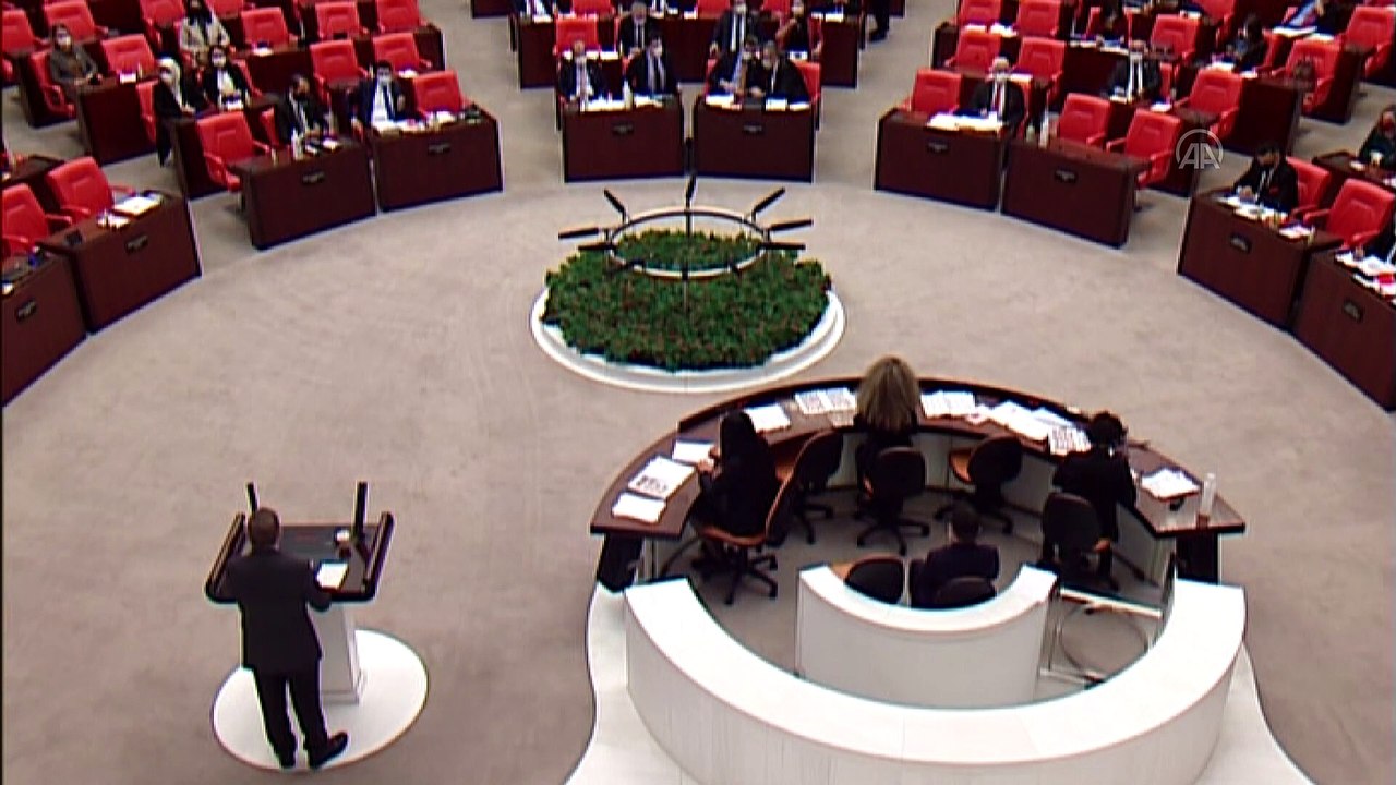 TBMM - AK Partili Maviş: '(HDP'ye) Gerici ve yobaz, sadece totaliter ideolojilere inanan ancak sizin gibi kafalar olabilir'