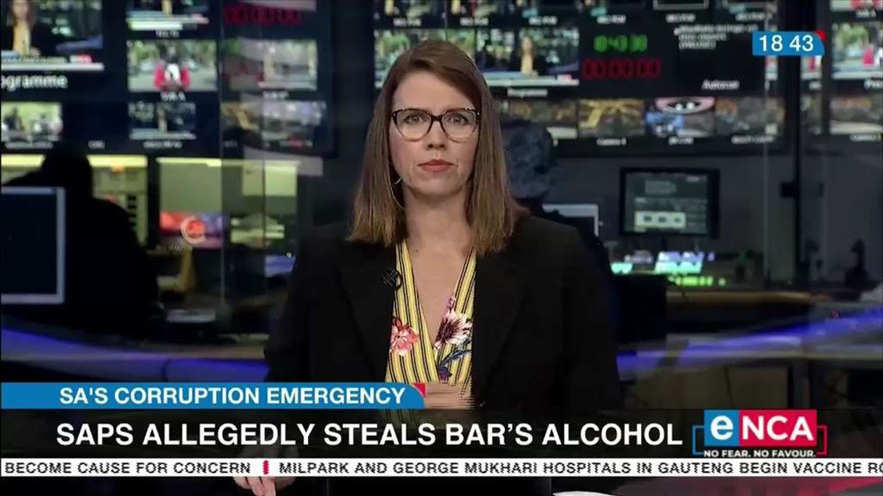 Police accused of stealing booze