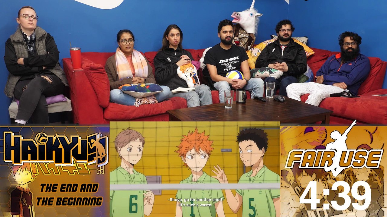 HAIKYU 1x1 REACTION CUT!!!