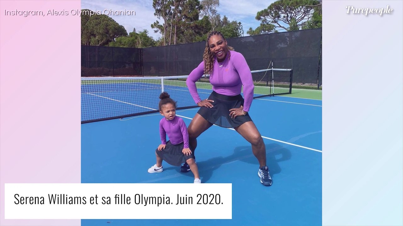 Serena Williams et sa fille Olympia : adorables pour leur première campagne à deux