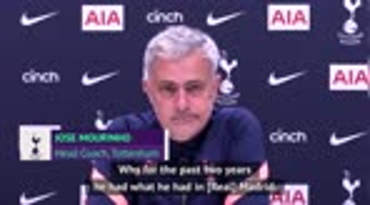 'Ask Real Madrid' to explain Bale's form - Mourinho